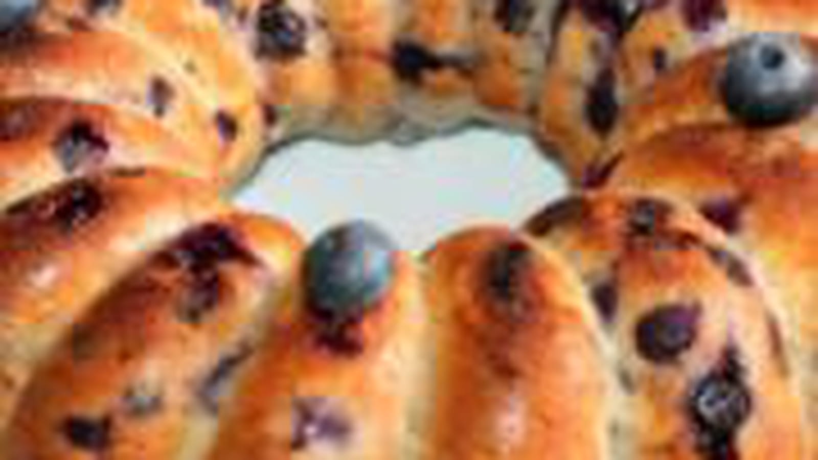 Blueberry breakfast cake
