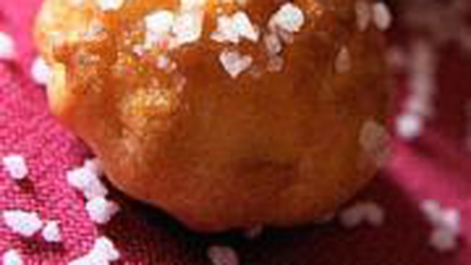 Chouquettes au pandan