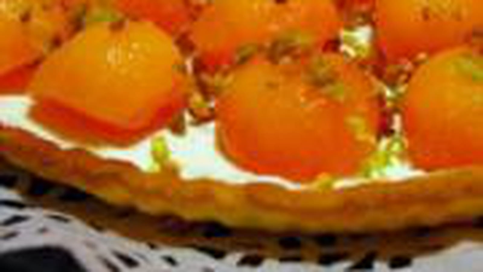 Tarte melon-mascarpone