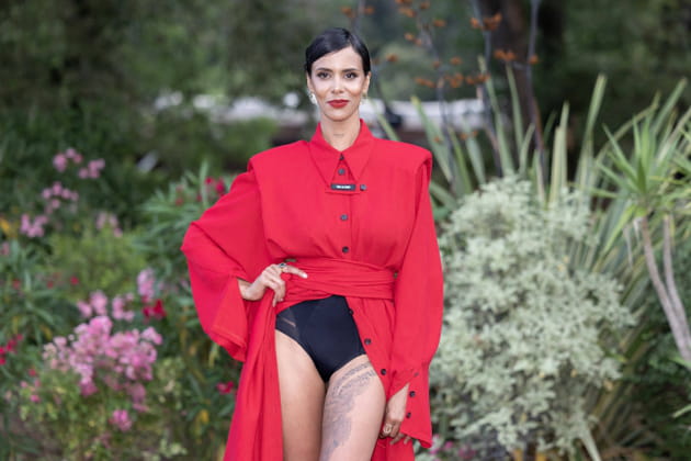 Shy'm, élégante et sensuelle au gala de Patrick Mouratoglou