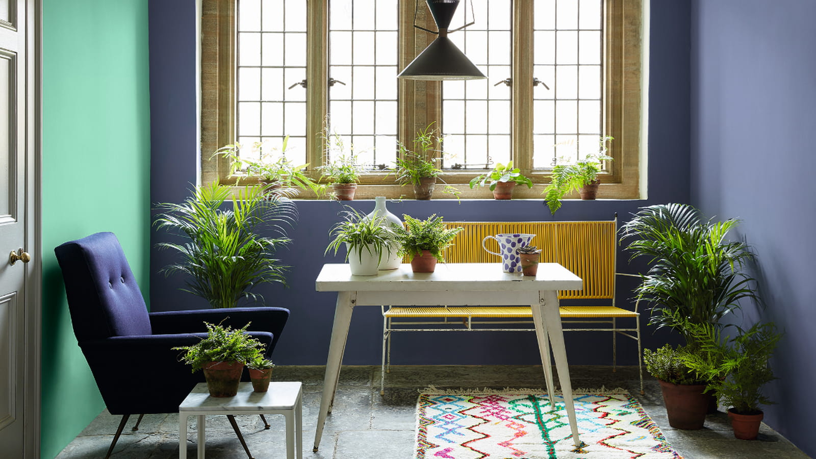 Peinture vert bleue Little Greene
