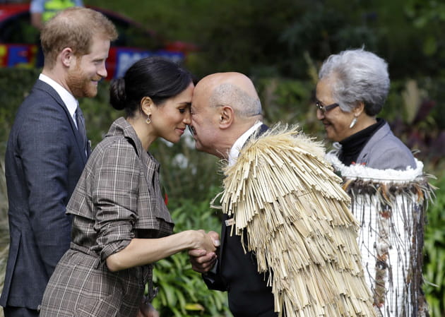 Meghan Markle salue &agrave; la "Maori"