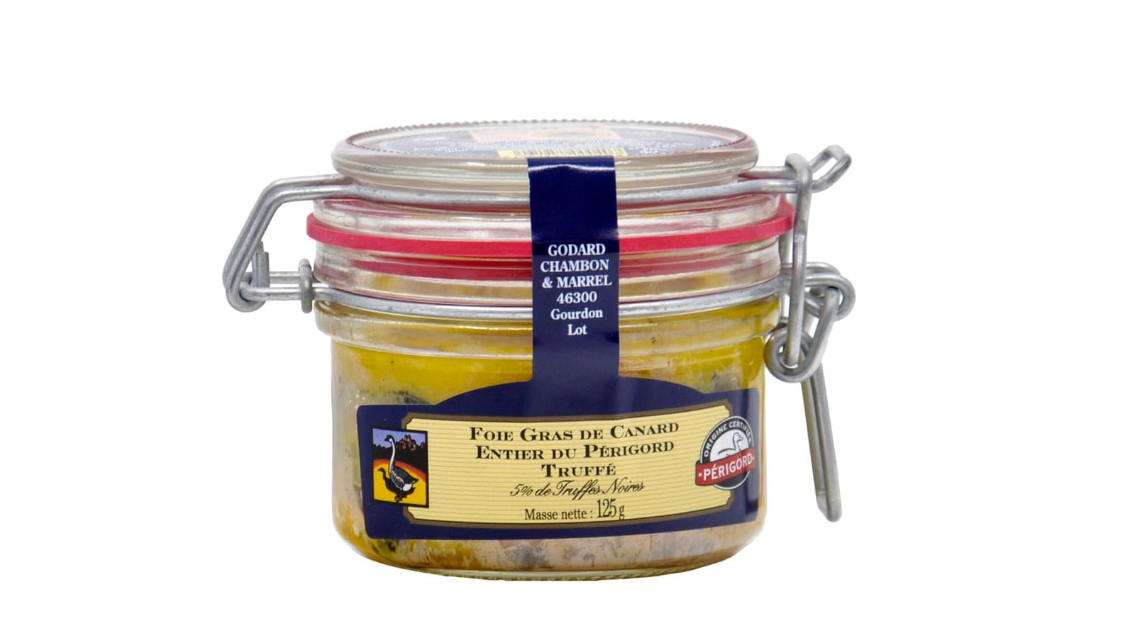 Le foie gras de canard entier du Périgord truffé de La Maison Godard