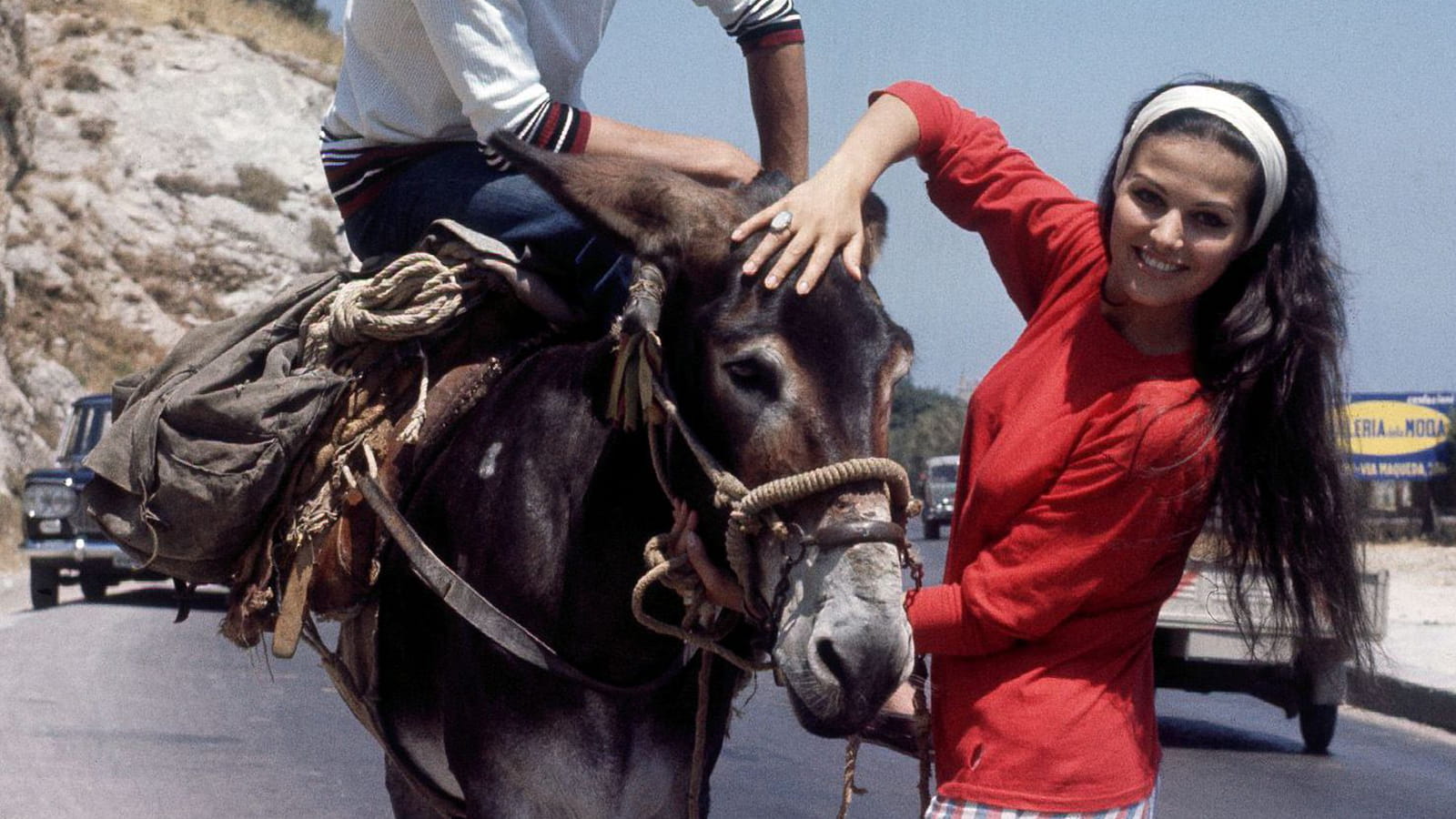 Avec Claudia Cardinale