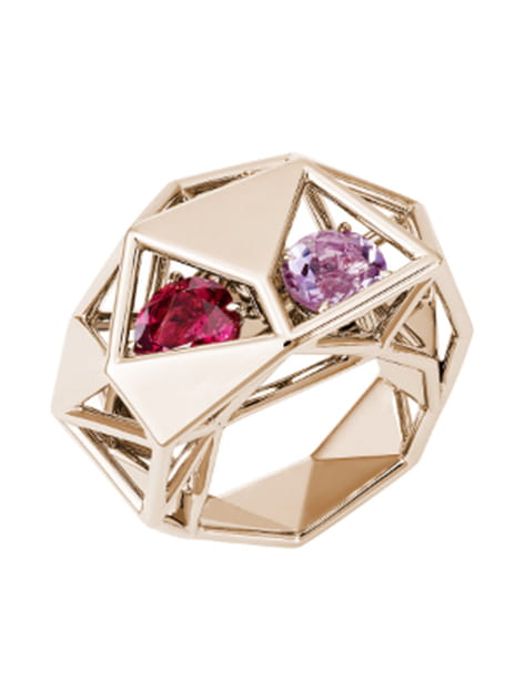 Bague "Mikado Aquarelle" de Lorenz Baumer