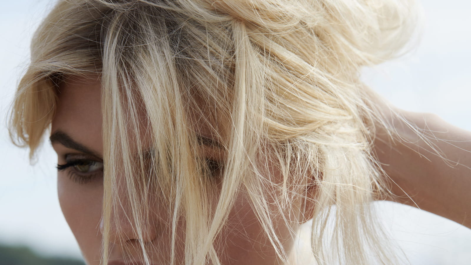 Chignon décoiffé 