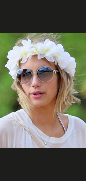 Les ondulations d'Emma Roberts