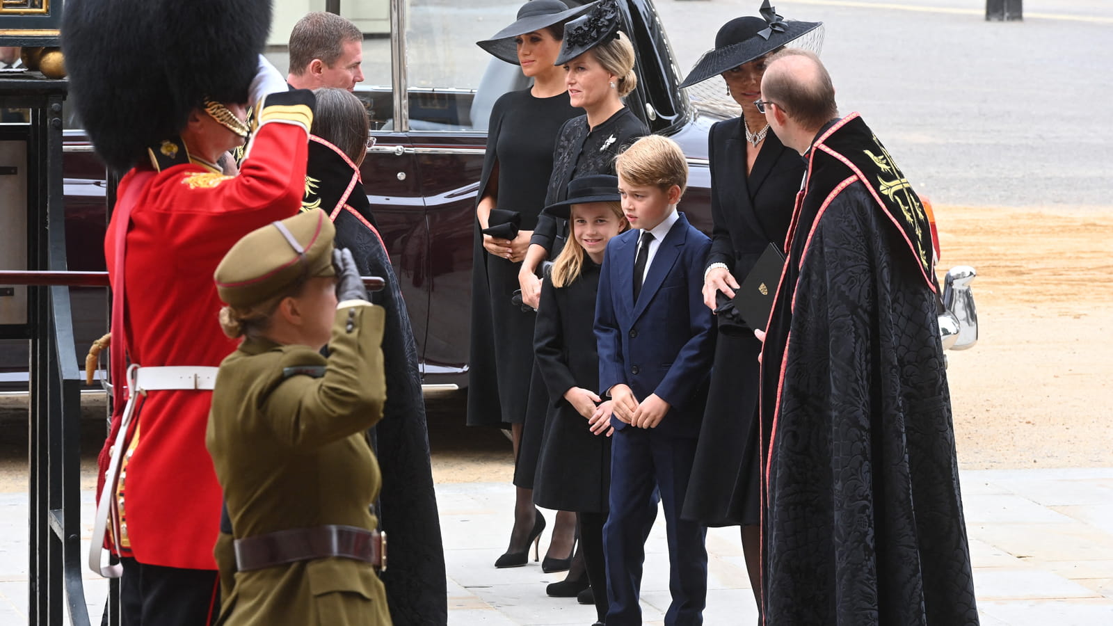 Princesse Charlotte et George
