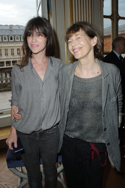 Avec Charlotte Gainsbourg en 2013