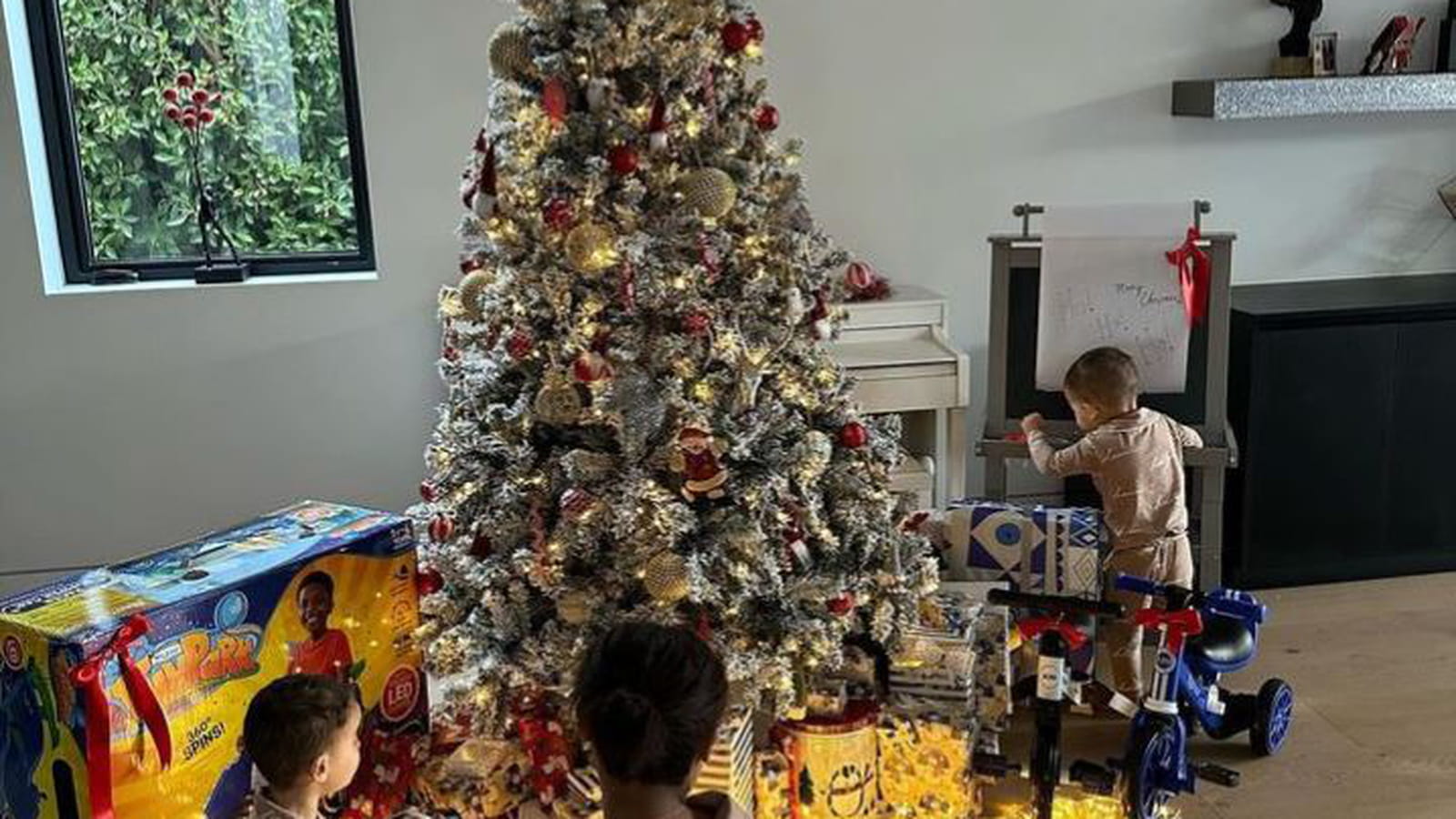 Matt Pokora : un Noël magique avec ses enfants et Christina Milian