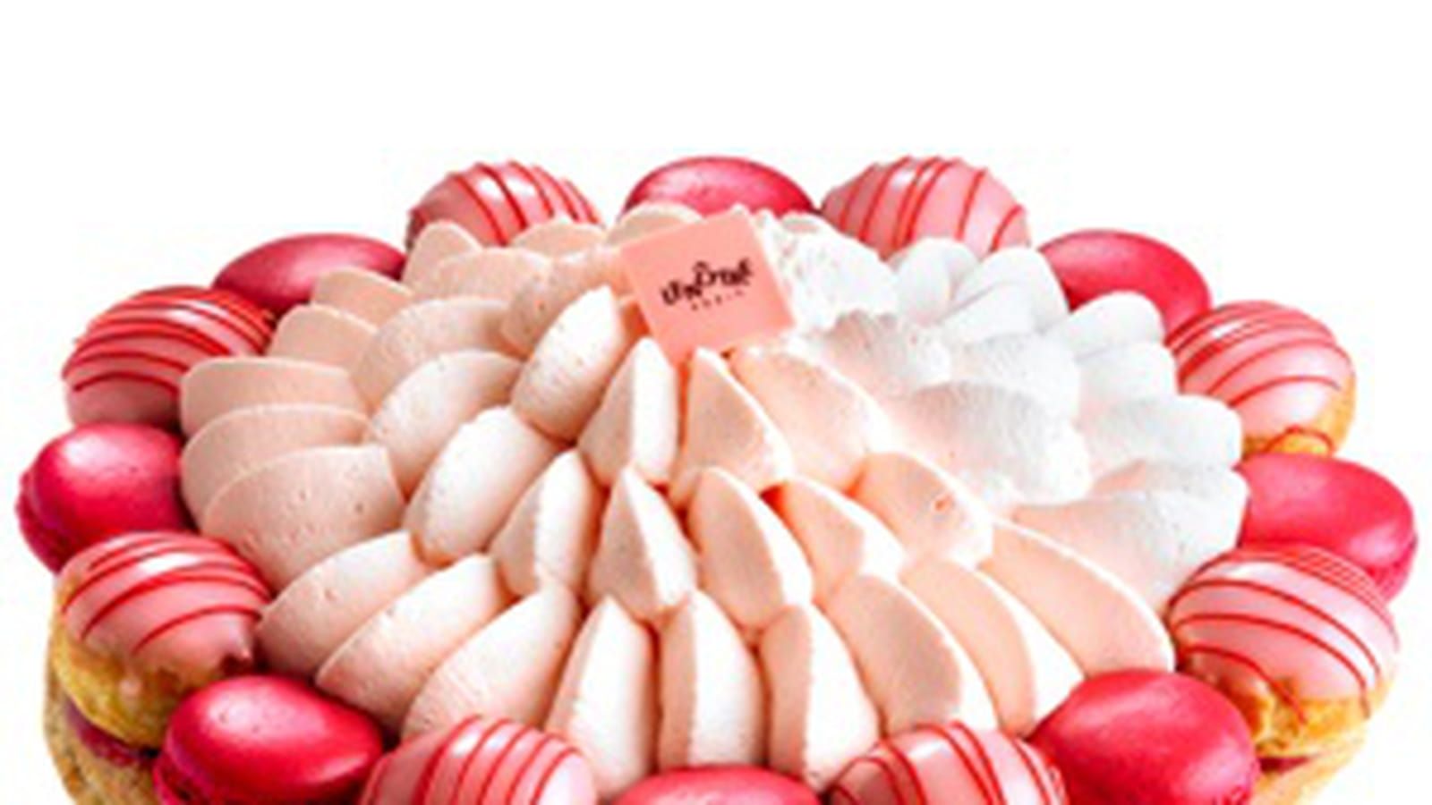 Saint-honoré fraise-yuzu de Lenôtre