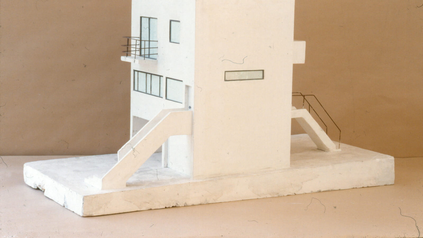 Maquette Maison Ribot, Le Corbusier et P. Jeanneret