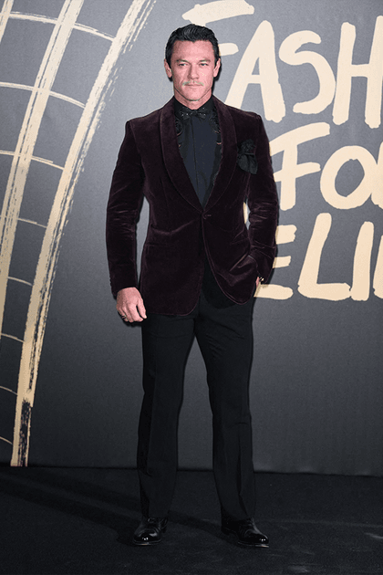 Luke Evans au d&eacute;fil&eacute; Fashion for Relief&nbsp;