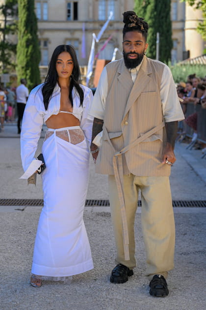 Amina Muaddi et Fary Lopes le 27 août 2022