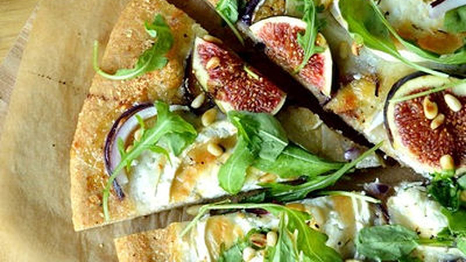 Pizza au chèvre