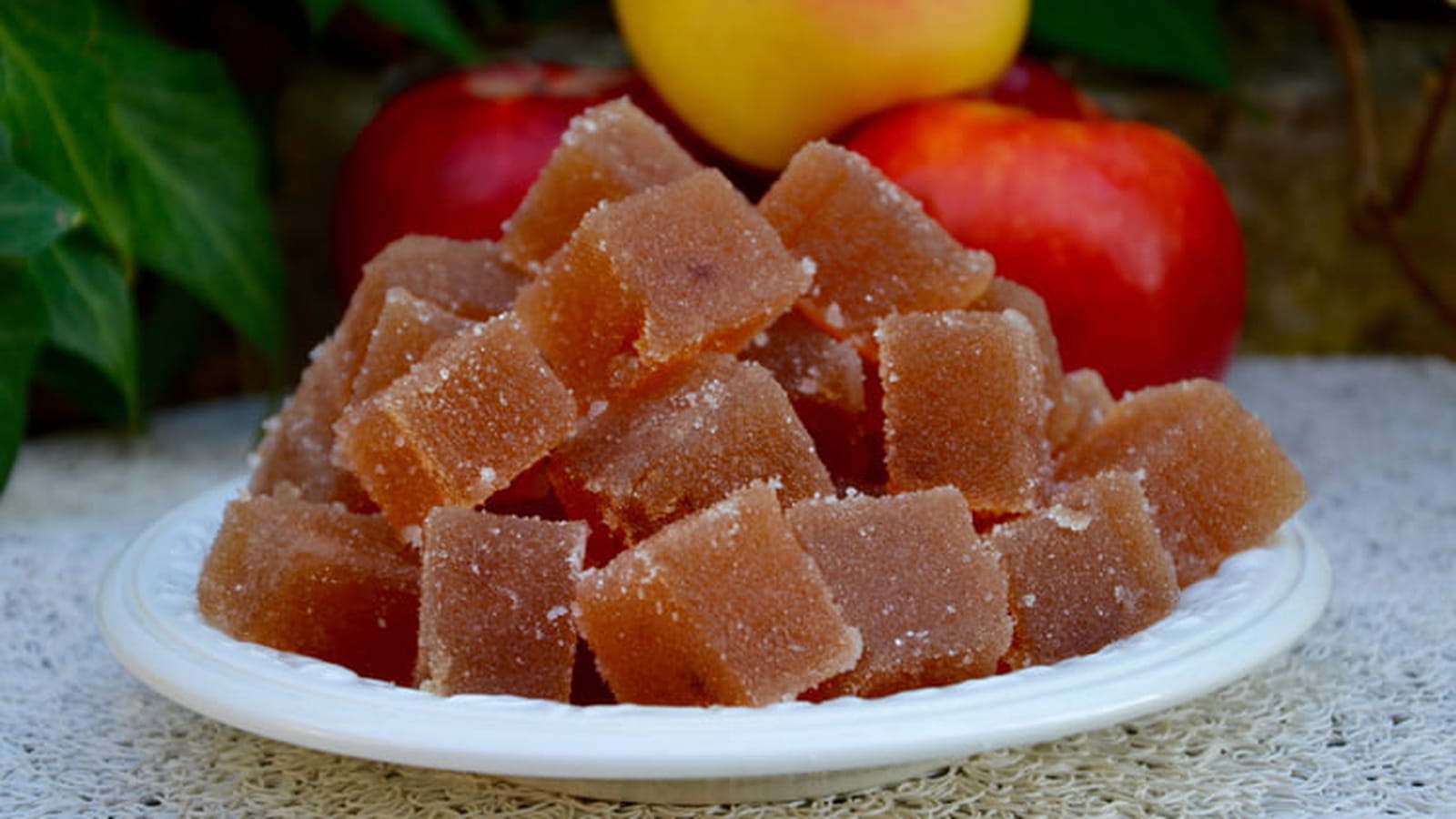 Pâte de fruits aux pommes