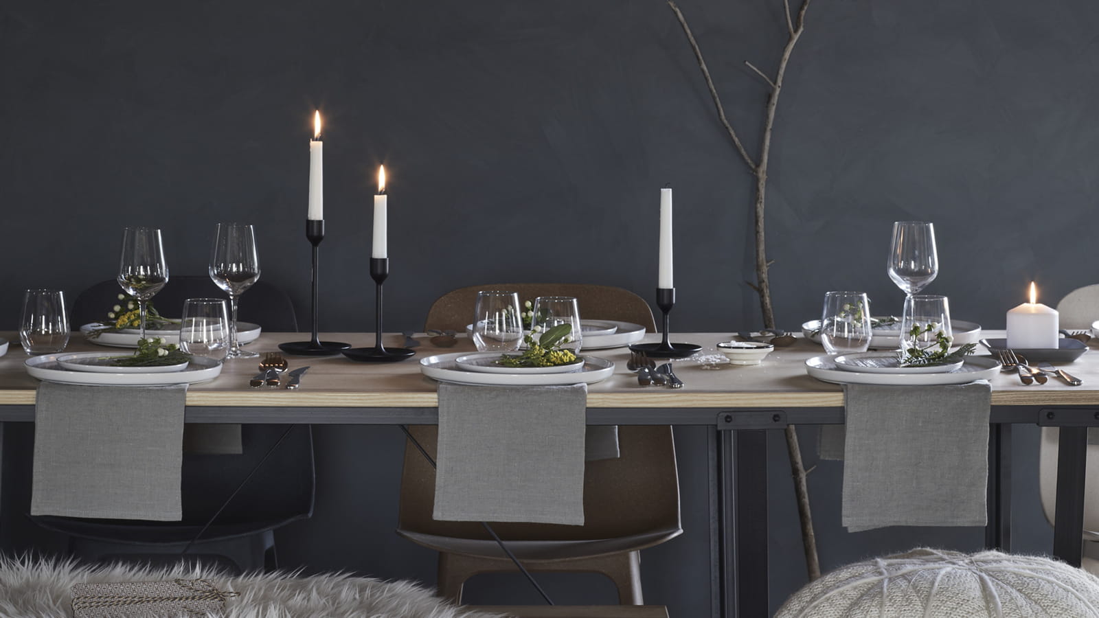 Table et banc Vässad 