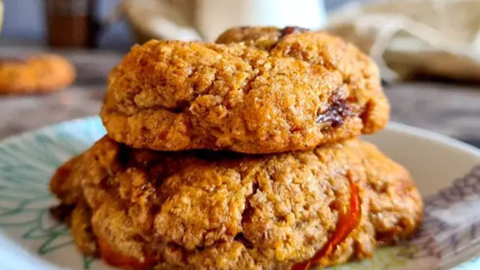 Cookies au chocolat et au potimarron