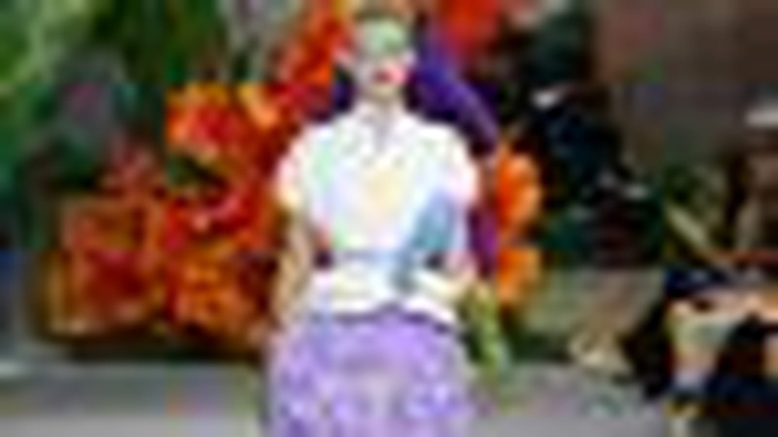 Nuage de violettes