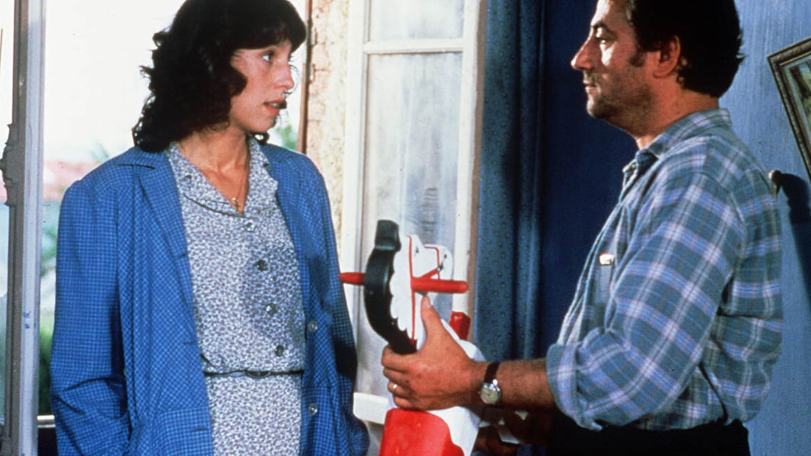Anémone et Richard Bohringer dans Le Grand Chemin