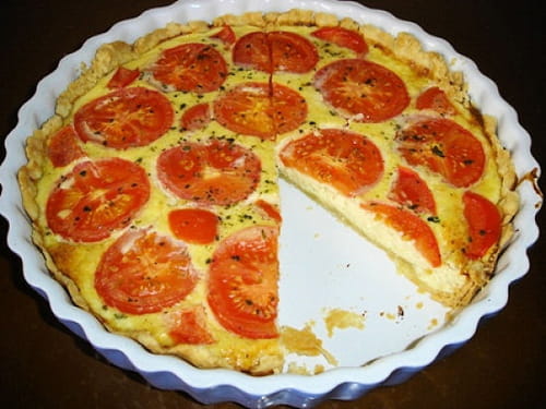 Quiche méditerranéenne