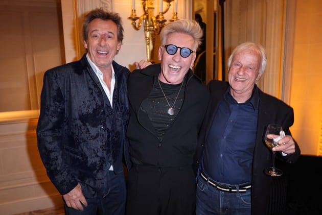 Plastic Bertrand fait une rare apparition aux St&eacute;thos d'or avec Jean-Luc Reichmann et Dave