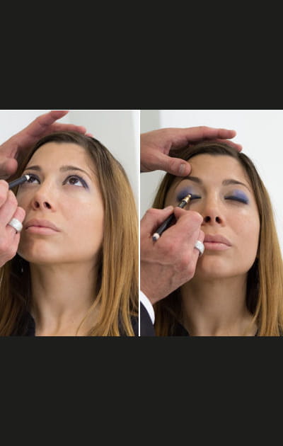 Maquillage&nbsp;: m&eacute;langer le crayon et le fard &agrave; paupi&egrave;res