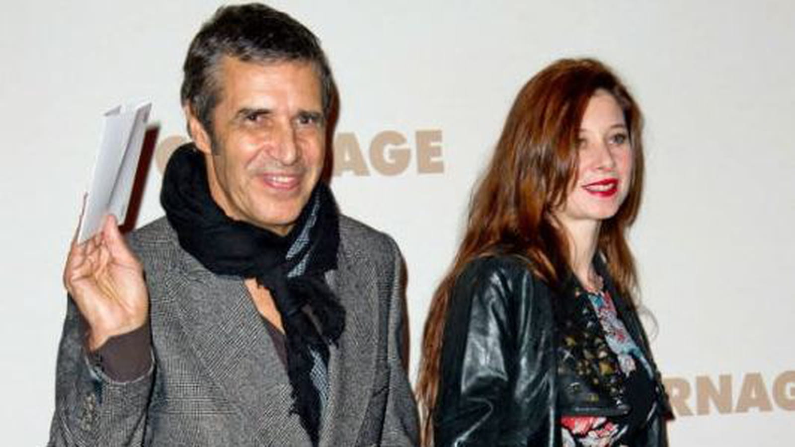 Julien Clerc et sa femme, Hélène Grémillon