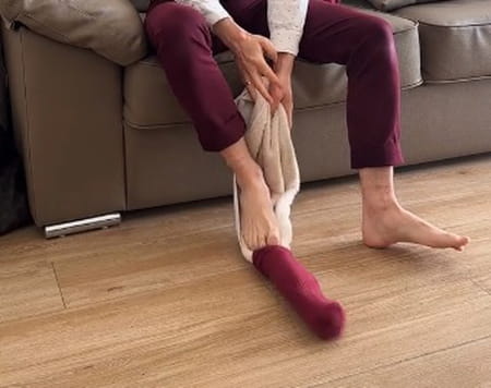 astuce-chaussettes-enceinte