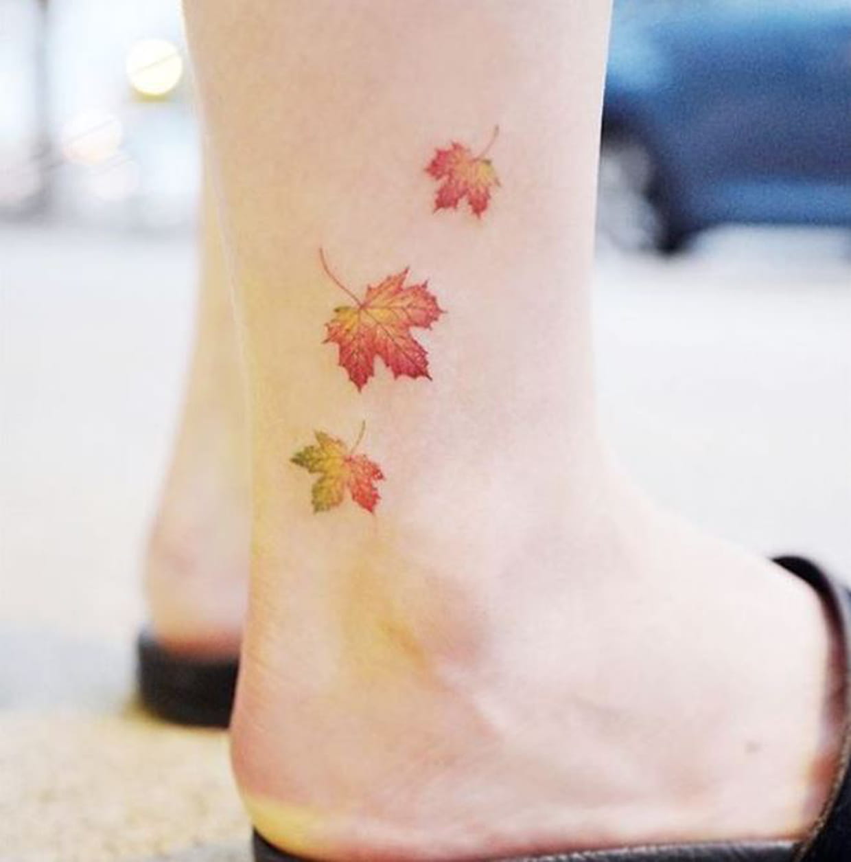 Tatouages Temporaires Pailletés Pour Enfants - 74 Motifs Feuilles Et Fleurs D'automne - Prédécoupés, Résistants à L'eau 3-7 Jours