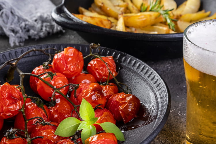 Recettes &agrave; la tomate confite : ap&eacute;ritif, p&acirc;tes, &agrave; l'huile