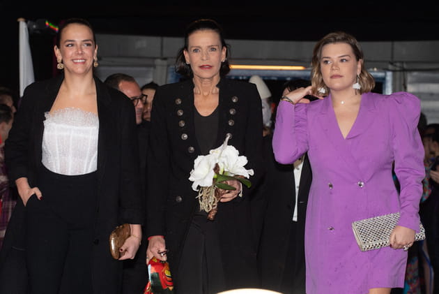 Stéphanie de Monaco avec Pauline Ducruet et Camille Gottlieb : beau trio