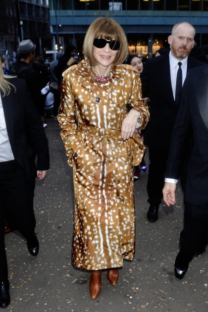 Anna Wintour et le trench Burberry