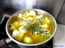 Velouté de chou-fleur au curcuma : Etape 3