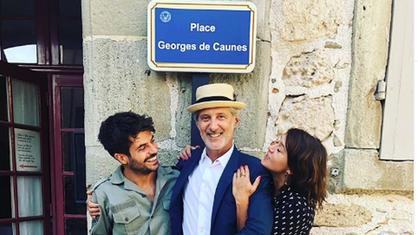 Louis de Caunes, Antoine de Caunes, Emma de Caunes