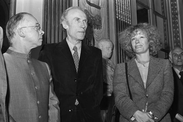 Delphine Seyrig au Ministère de la Culture et de l'Environnement en 1977