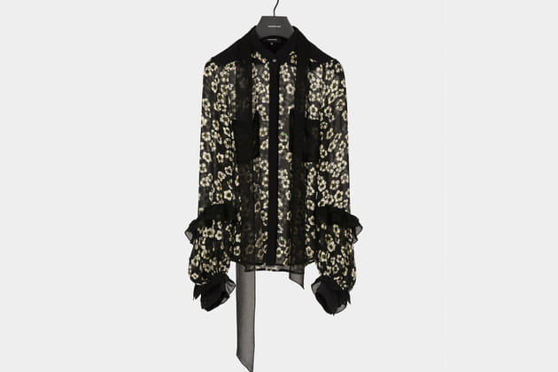 Blouse lavalli&egrave;re de Barbara Bui