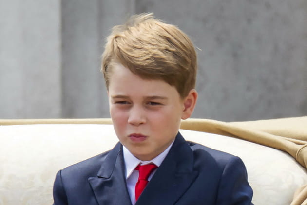 Le prince George en mode duck face
