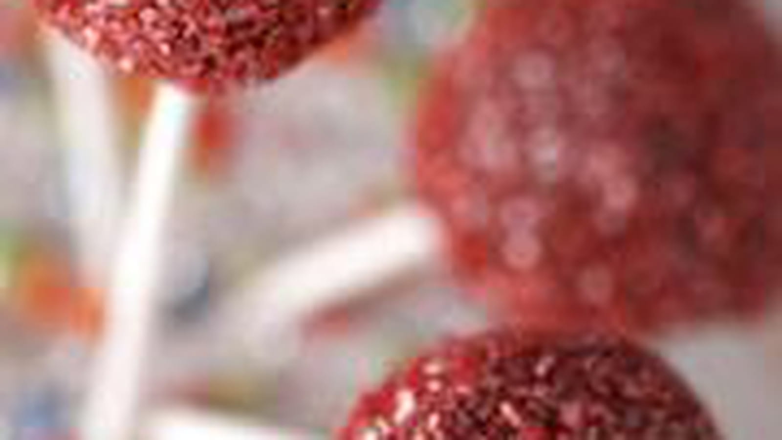 Cake pop rose de Reims