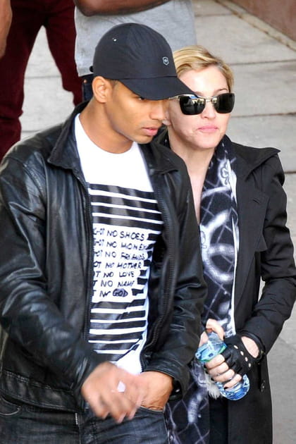 Madonna et Brahim Zaibat en 2012