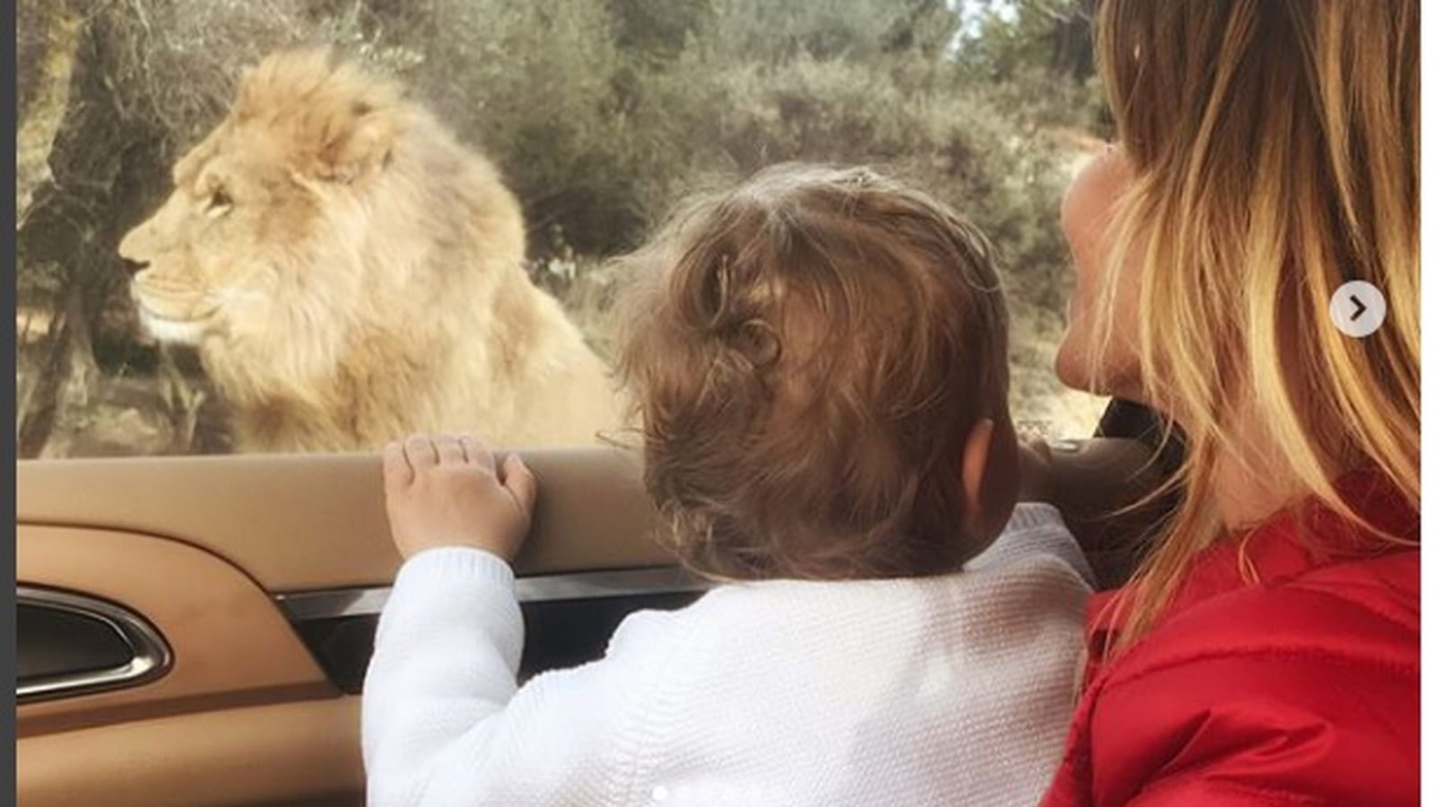 Ingrid Chauvin et son fils