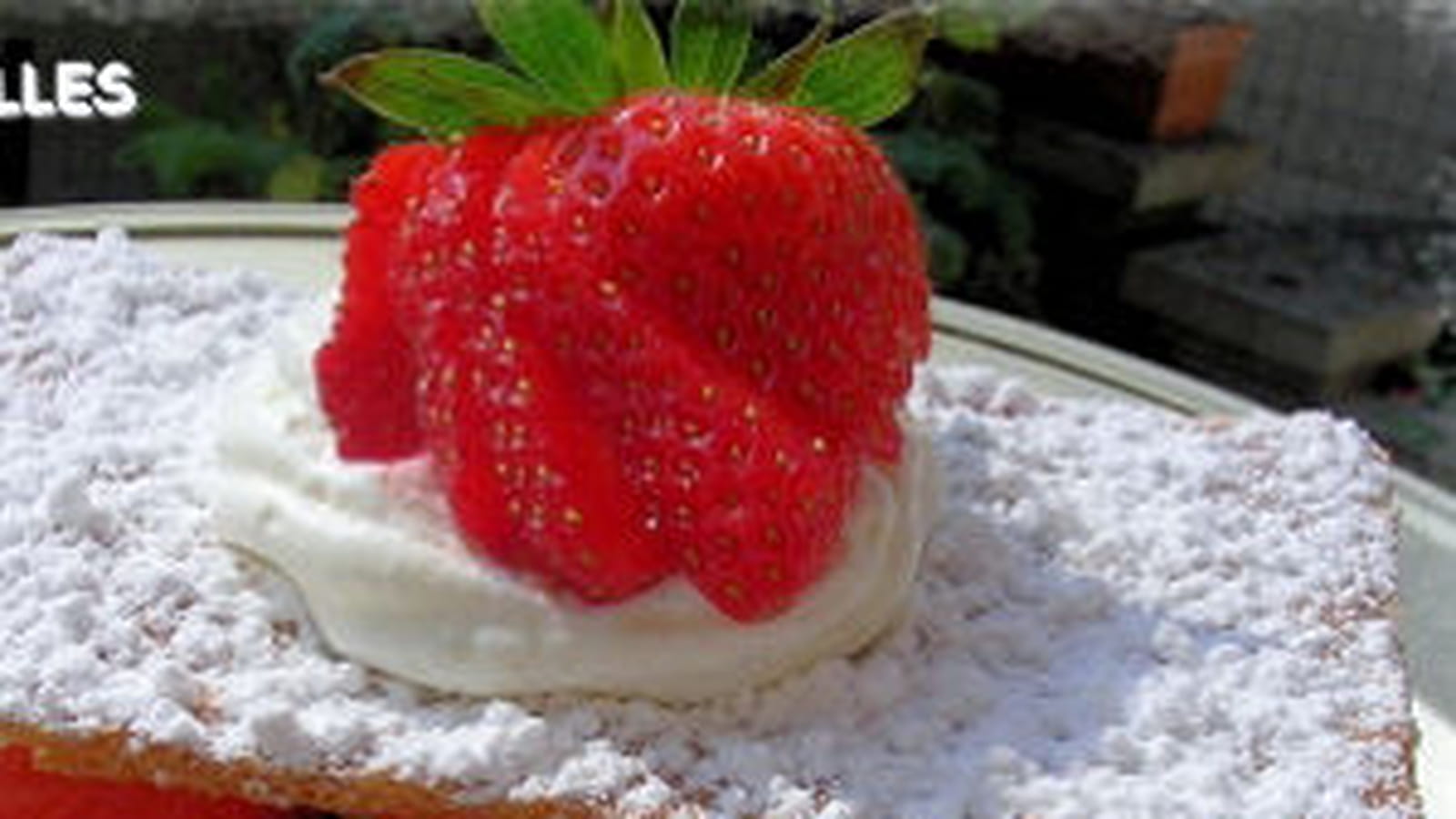 Millefeuille fraises-chantilly