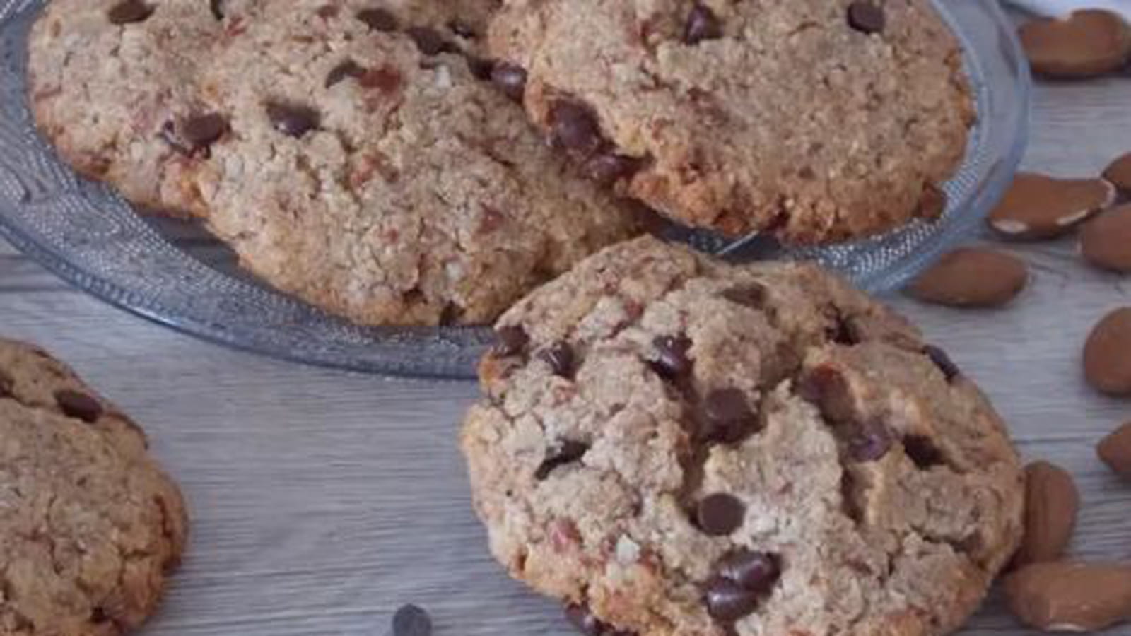 Cookies vegan au beurre de cacahuètes et chocolat noir
