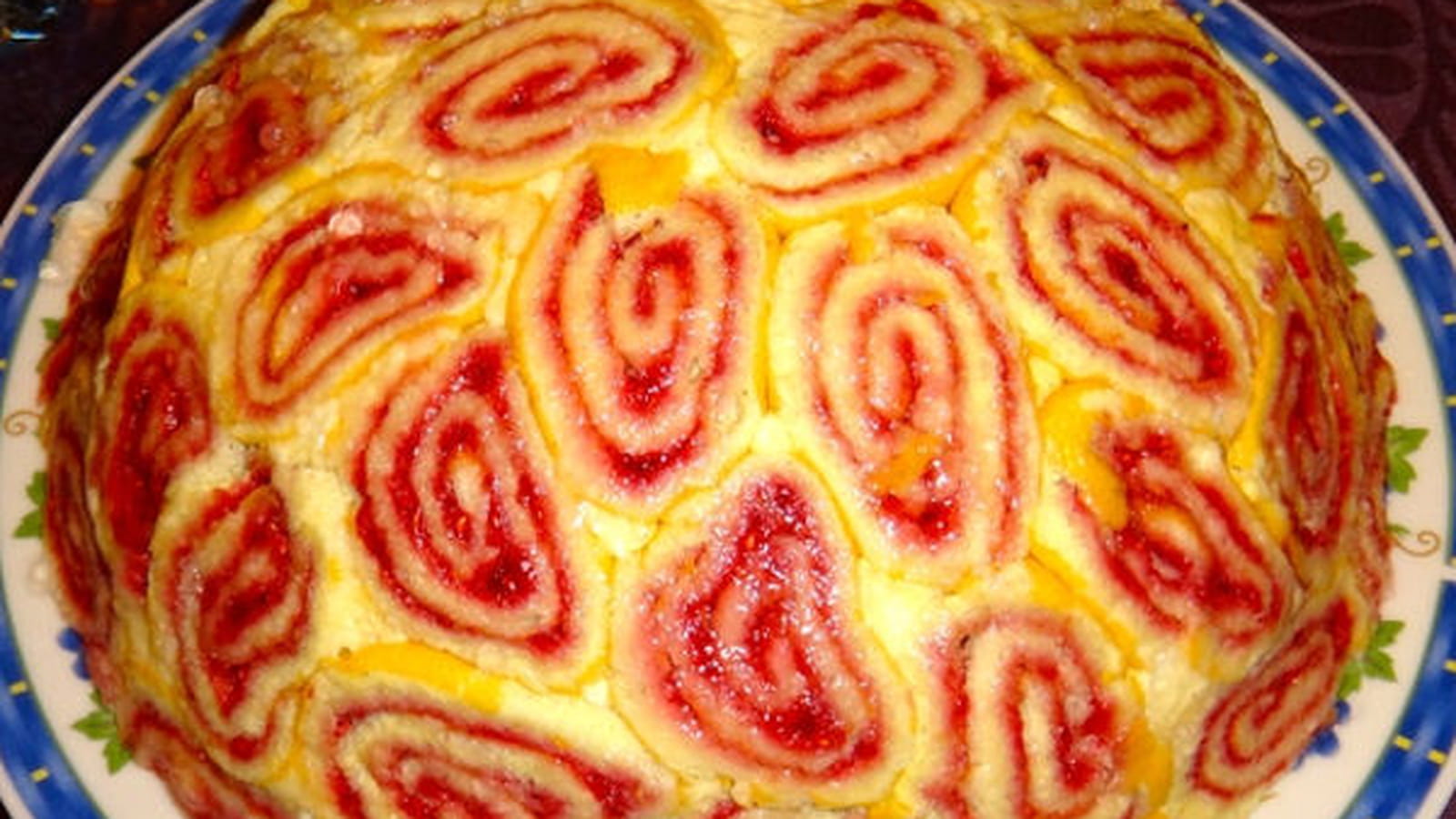 Charlotte royale à la framboise