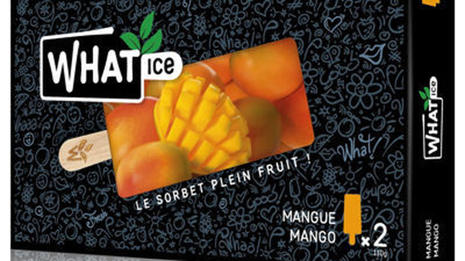 Bâtonnets de Sorbet de What Ice 