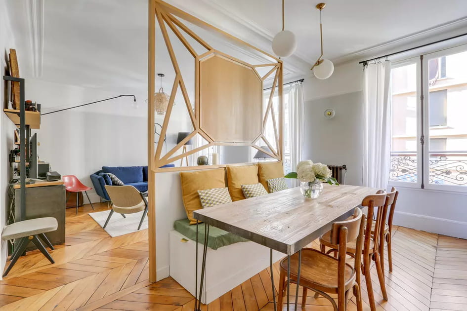 Une banquette pour salle &agrave; manger conviviale