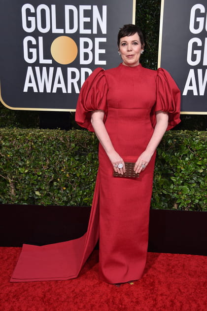 Olivia Colman en robe Emilia Wickstead