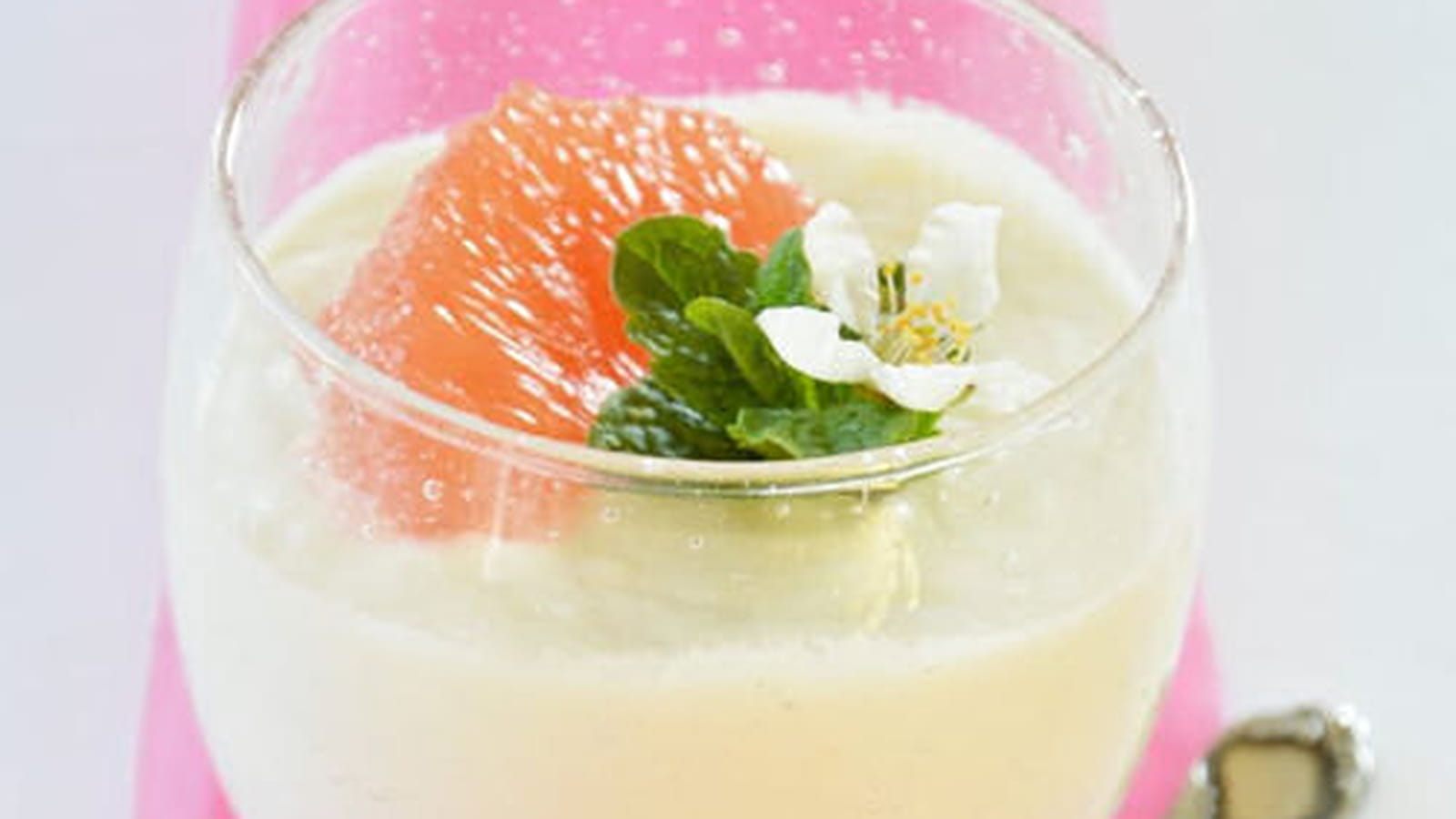 Blancs-mangers coco pamplemousse