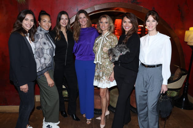 Sylvie Tellier fête la sortie de son livre avec les Miss France