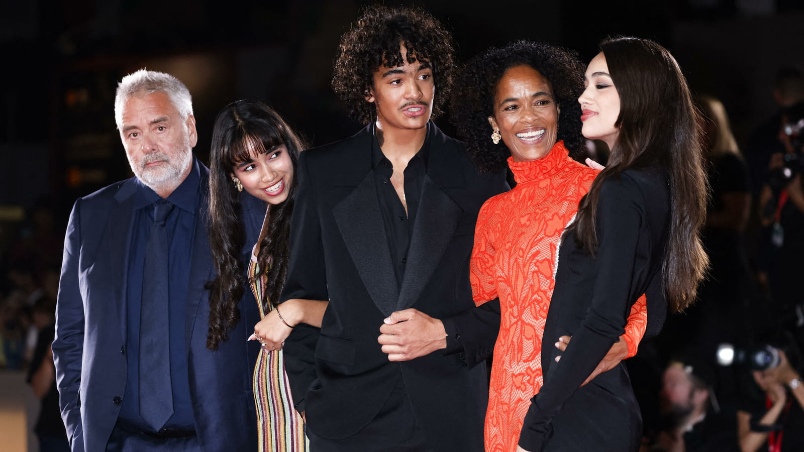 La famille réunie pour le festival de Venise